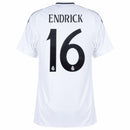 Real Madrid Home Fan Jersey 2024/25 Patches UCL UEFA Foundation (Official Printing)