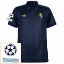 Juventus Vlahovic 9 Third 2024/25 Patches UCL UEFA Foundation (Official Printing)