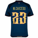 Ecuador M. Caicedo 23 Away Fan Jersey 2024/25