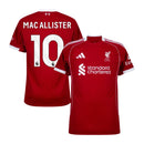 Liverpool Mac Allister 10 Home Fan Jersey 2025/26