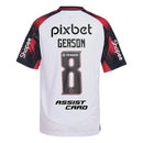 Flamengo Away Fan Jersey 2025/26 Patchs + Full Sponsor (Official Printing)