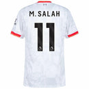 Liverpool Mohamed Salah 11 Away 2024/25 Patches UCL UEFA Foundation (Official Printing)