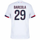 Paris Saint-Germain Barcola 29 Fan Jersey Away 2024/25 Patches UCL UEFA Foundation (Official Printing)
