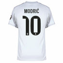 Real Madrid Modric 10 Home Fan Jersey 2025/26 Patch Club World Cup