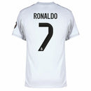 Real Madrid Ronaldo 7 Home Fan Jersey 2025/26 FIFA Intercontinental Champions Patch