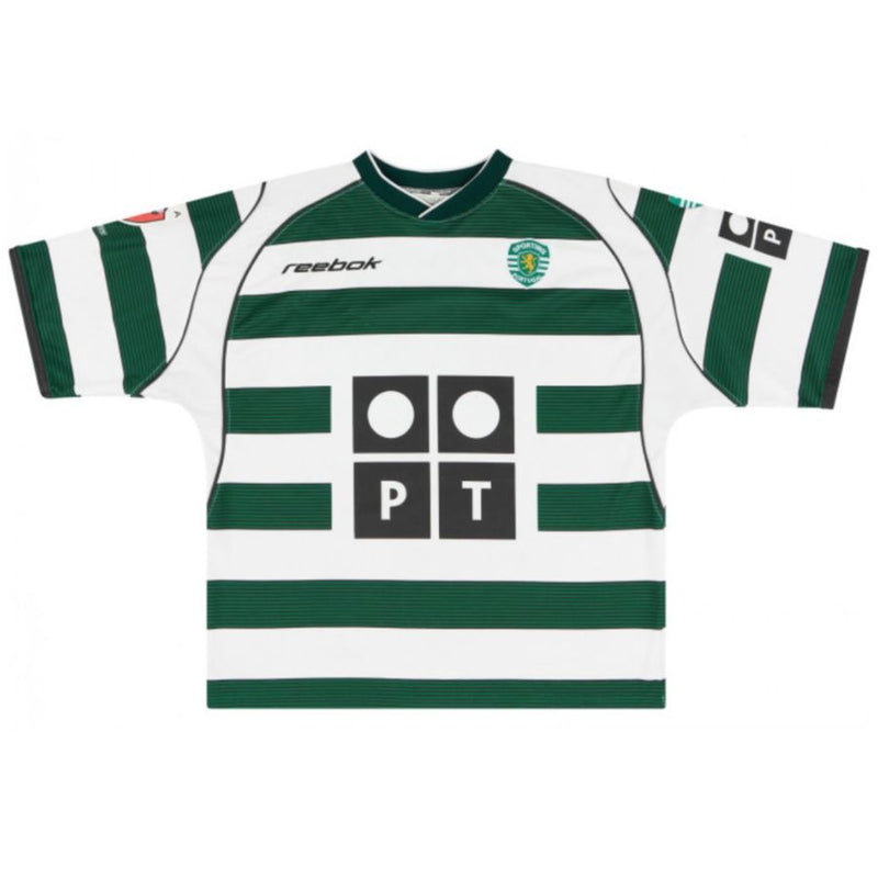 Sporting Home Retro Jersey 2002/03