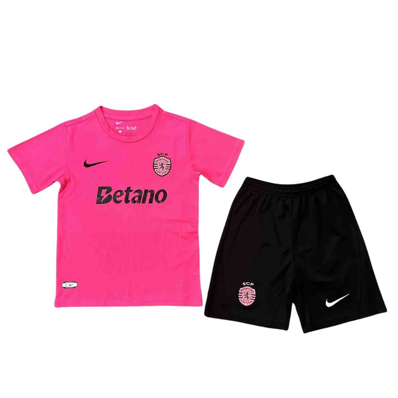 Kids KIT Sporting Pink October Jersey 2024/25