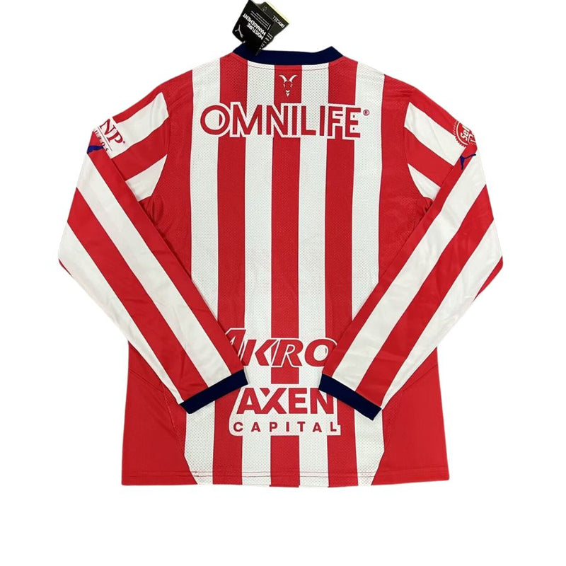 Chivas de Guadalajara Home Long Sleeve Fan Jersey 2024/25