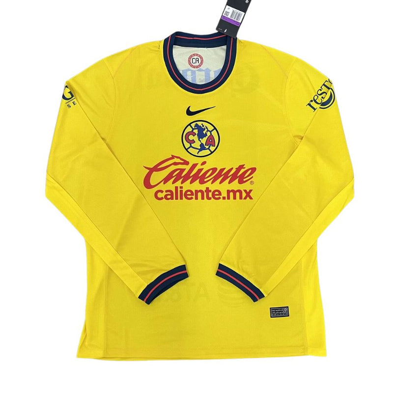 Club América Home Long Sleeve Fan Jersey 2024/25