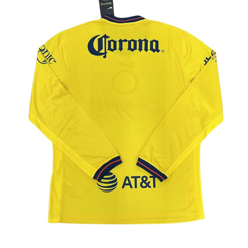 Club América Home Long Sleeve Fan Jersey 2024/25