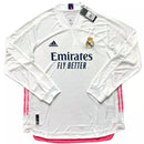 Real Madrid Home Long Sleeve Fan Jersey 2020/21 Vini Jr. 20