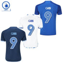 Kit 3 Jersey Cruzeiro GABI 9 Home, Away e Third 2024/25 Gabigol