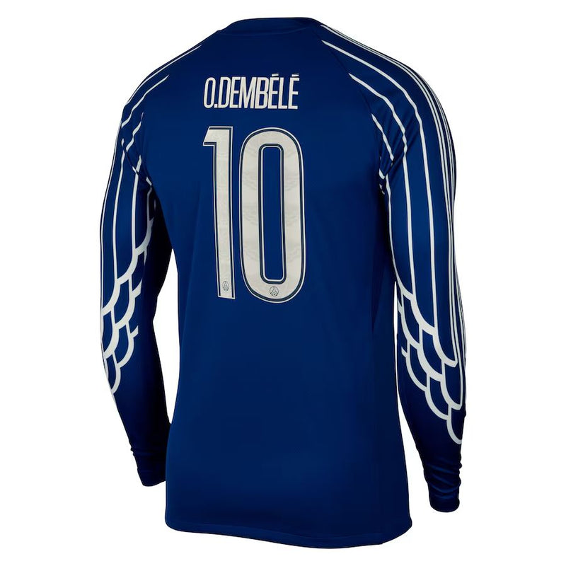 PSG Jordan Fourth Fan Jersey Long Sleeve 2024/25