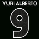 Corinthians Yuri Alberto 9 Away Fan Jersey 2024/25 Full Sponsor (Official Printing)