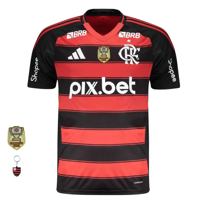 Flamengo De La Cruz 18 Home Fan Jersey 2025/26