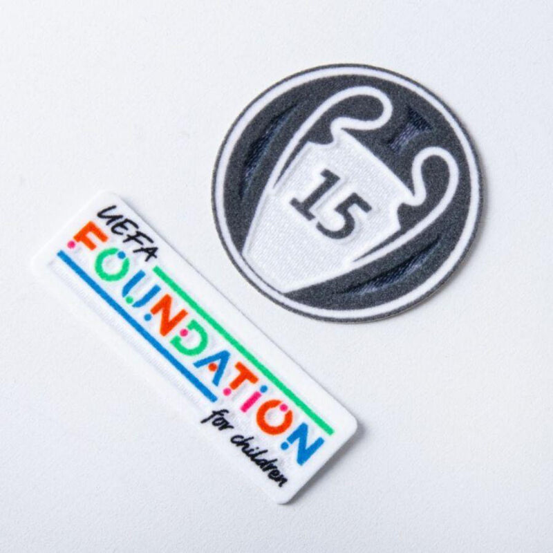 Real Madrid Mbappé 9 Third Fan Jersey 2024/25 Patches UCL UEFA Foundation (Official Printing)
