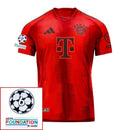 Bayern München Harry Kane 9 Home Fan Jersey 2024/25 Patches UCL UEFA Foundation (Official Printing)