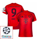 Bayern München Home Fan Jersey 2024/25 Patches UCL UEFA Foundation (Official Printing)