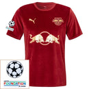 RB Leipzig Fan Jersey 	Christmas Special Edition 2024/25 Patches UCL UEFA Foundation (Official Printing)