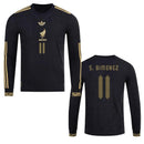 Mexico Santiago Giménez 2025 Special Edition Long Sleeve Authentic Player Third Jersey by adidas