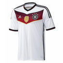 Germany Retro Home 2014 Fan Jersey Patch Winner World Cup Brazil 2014
