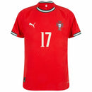 Portugal R. Leão 17 Home Fan Jersey 2024/25
