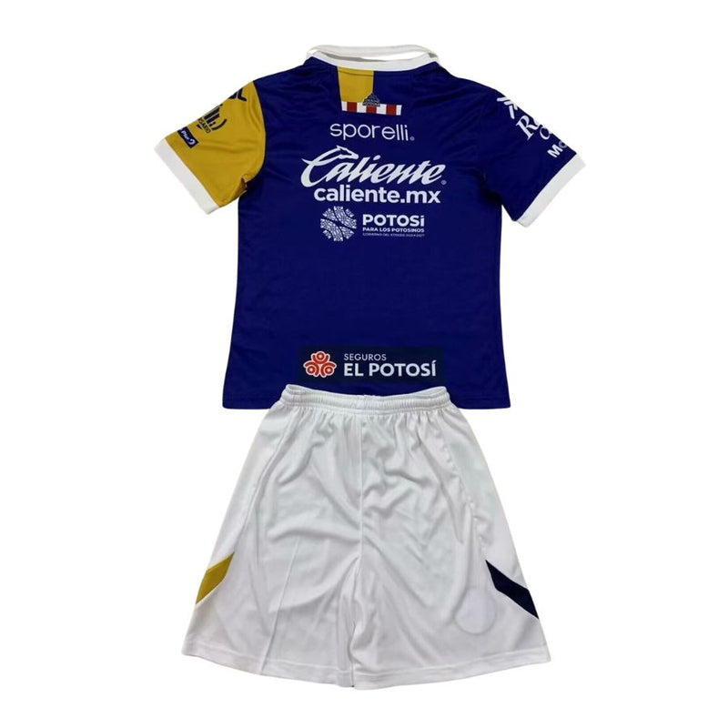 Kids KIT Atlético San Luis Away Fan Jersey 2024/25