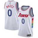 Tyrese Maxey 0 Philadelphia 76ers City Edition 24/25 NBA Jersey