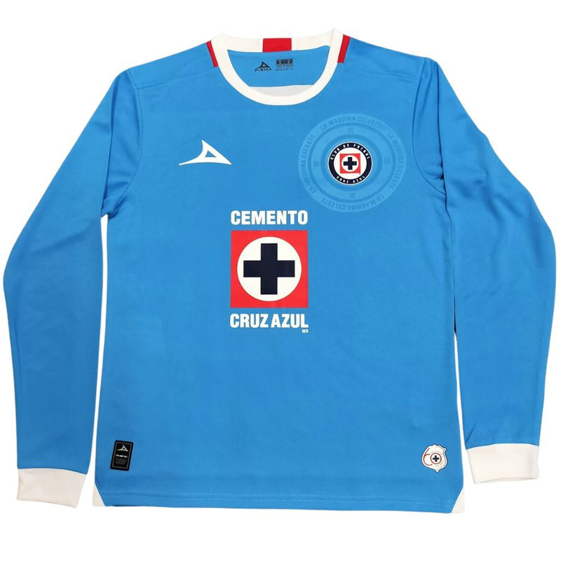 Cruz Azul Home Long Sleeve Fan Jersey 2024/25