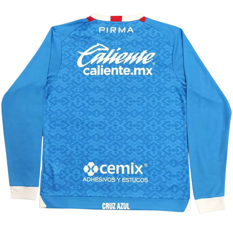 Cruz Azul Home Long Sleeve Fan Jersey 2024/25