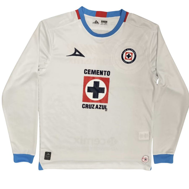 Cruz Azul Away Long Sleeve Fan Jersey 2024/25