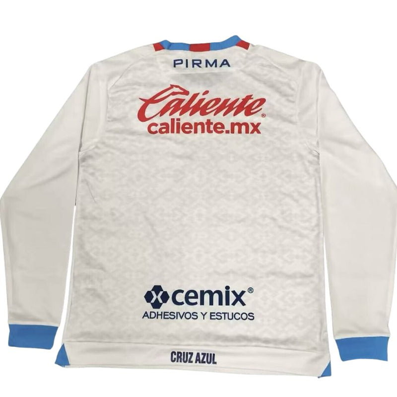 Cruz Azul Away Long Sleeve Fan Jersey 2024/25