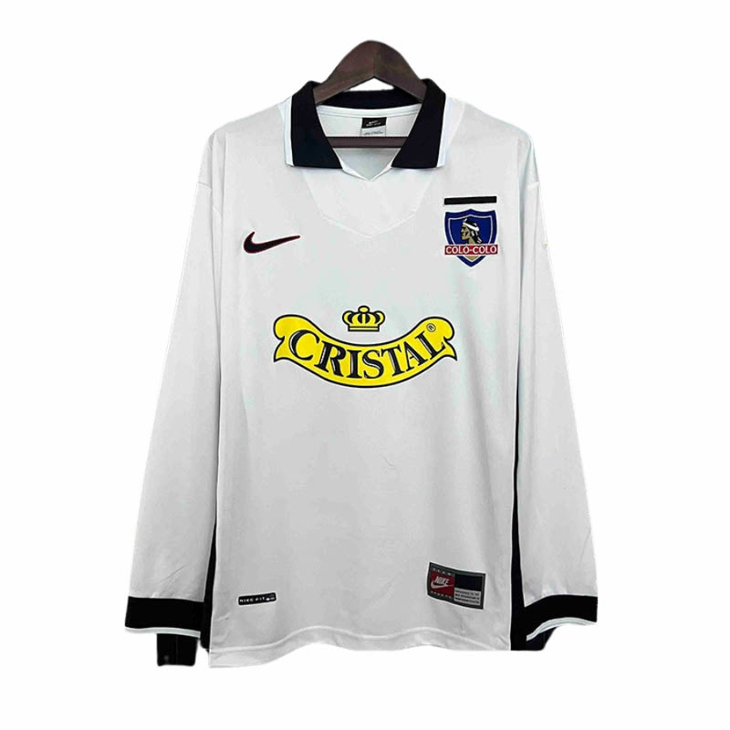 Colo Colo Home Fan Jersey Retro Long Sleeve  1997/98