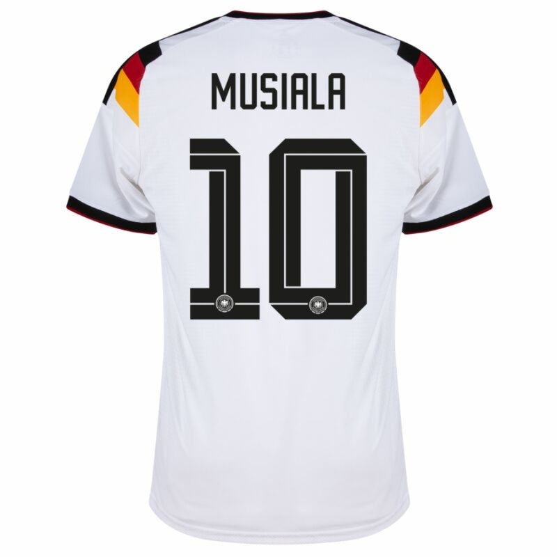 Germany Home Musiala 10 Authentic Player Shirt 2026-2027  World Cup