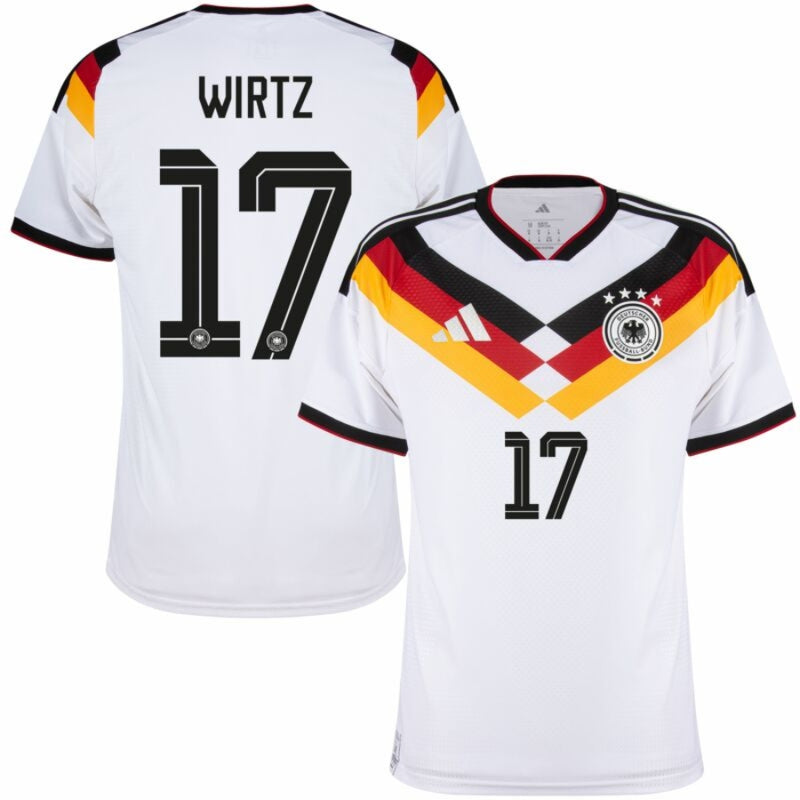 Germany Home  Wirtz 17 Authentic Player Shirt 2026-2027 World Cup