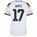 Germany Home  Wirtz 17 Authentic Player Shirt 2026-2027 World Cup
