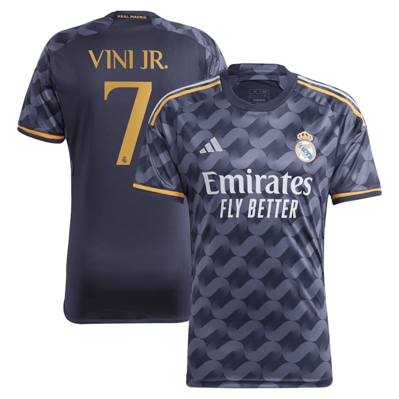 Vini Jr. 7 Real Madrid 2023/24 Away Jersey