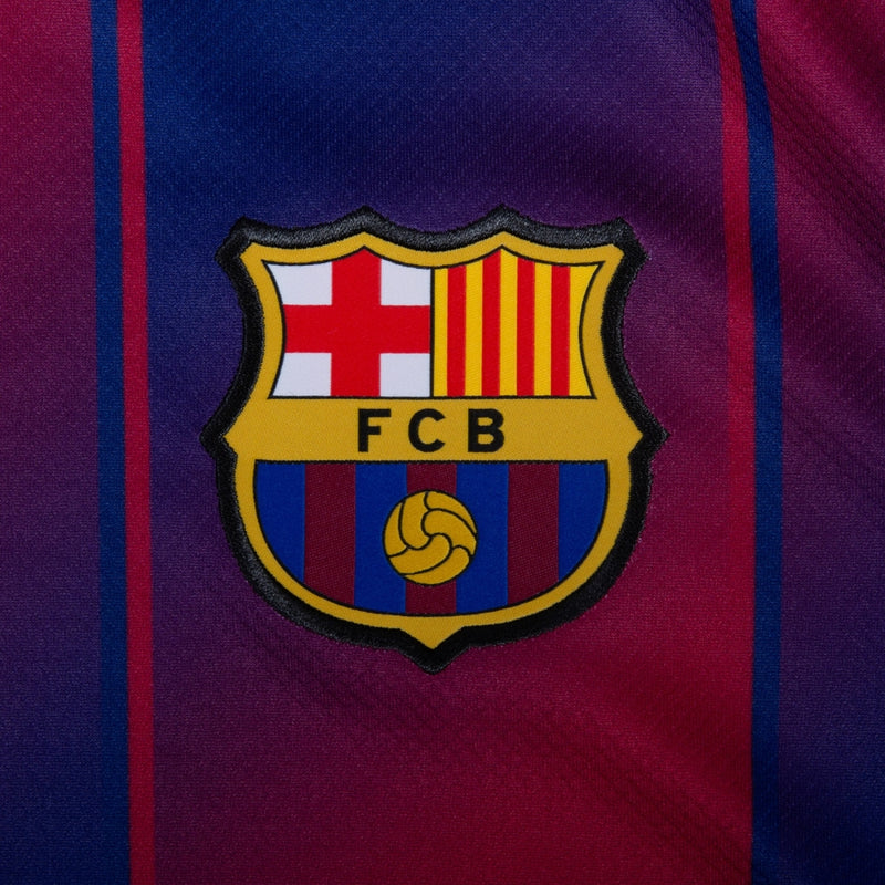 Barcelona Home Lamine Yamal 10 Fan Jersey Long Sleeve 2025/26