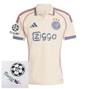 Ajax Amsterdam Third Fan Jersey 2025/26 Patches UCL + 10th Anniversary UEFA Foundation