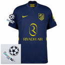 Atlético Madrid Away Fan Jersey 2025/26 Patches UCL + 10th Anniversary UEFA Foundation