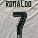 Retro Real Madrid 2015/16 Home Long Sleeve Final Milano 2016 Patches UCL 10 UEFA Respect