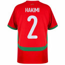 Morocco Hakimi 2 Home Fan Jersey 2025/26 (Official Printing)