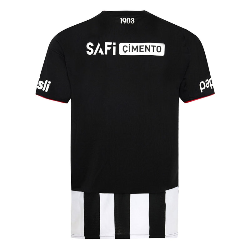 Beşiktaş Away Fan Jersey 2025/26 Patches UCL UEFA Foundation (Official Printing)
