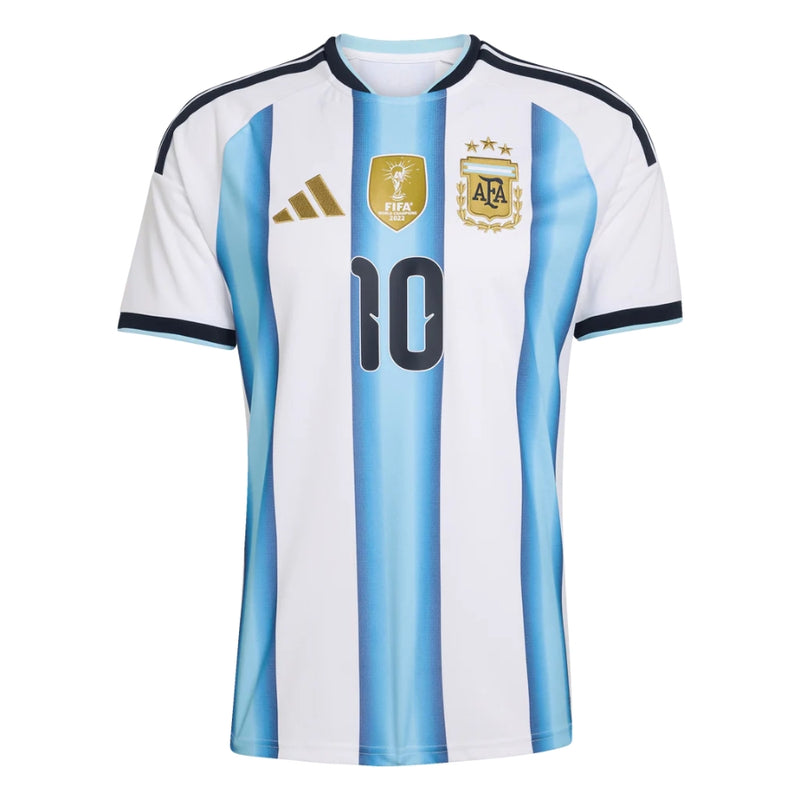 Kids Kit Argentina Home Messi 10 Fan Jersey Shirt 2026 World Cup