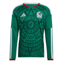 Mexico Home Fan Jersey Long Sleeve Shirt 2026 World Cup