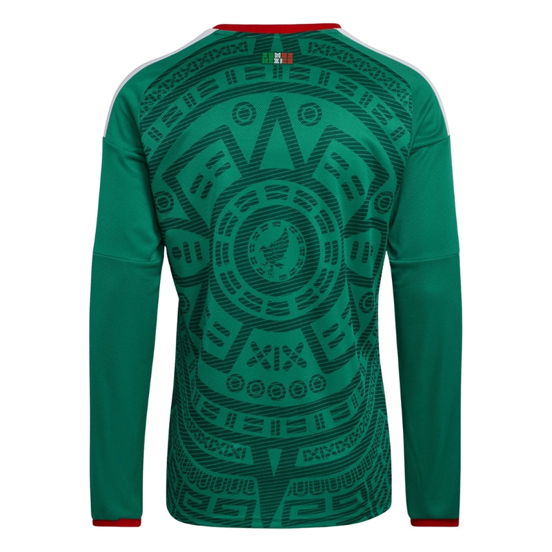 Mexico Home Fan Jersey Long Sleeve Shirt 2026 World Cup