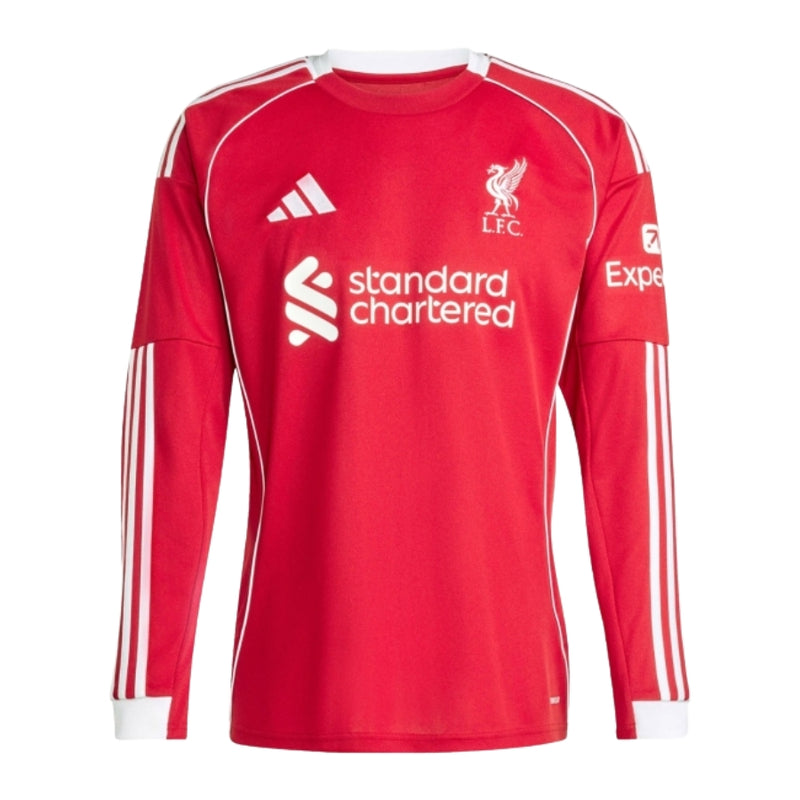 Liverpool Home Long Sleeve Fan Jersey 2025/26
