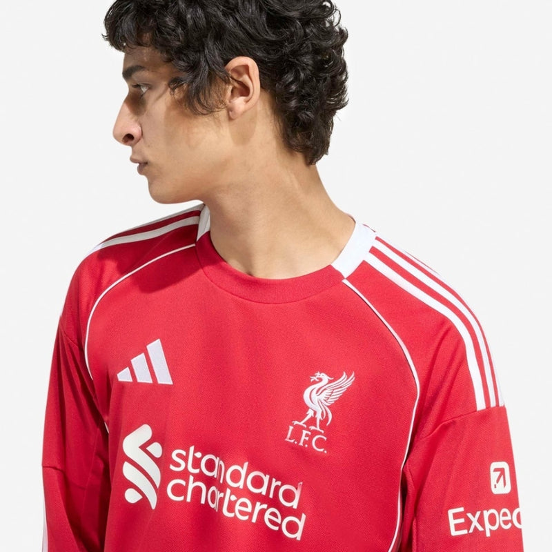 Liverpool Home Long Sleeve Fan Jersey 2025/26