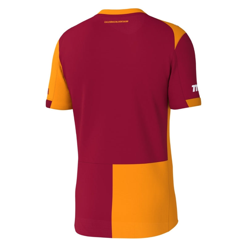 Galatasaray Home Fan Jersey 2025/26 Patches UCL + 10th Anniversary UEFA Foundation