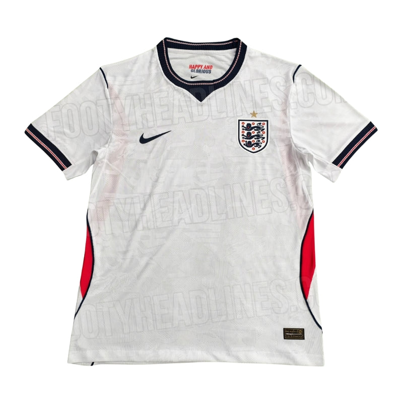 England Home Fan Jersey Shirt 2026 World Cup